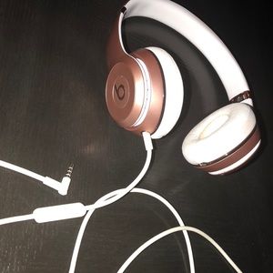 Rose gold beats by Dre